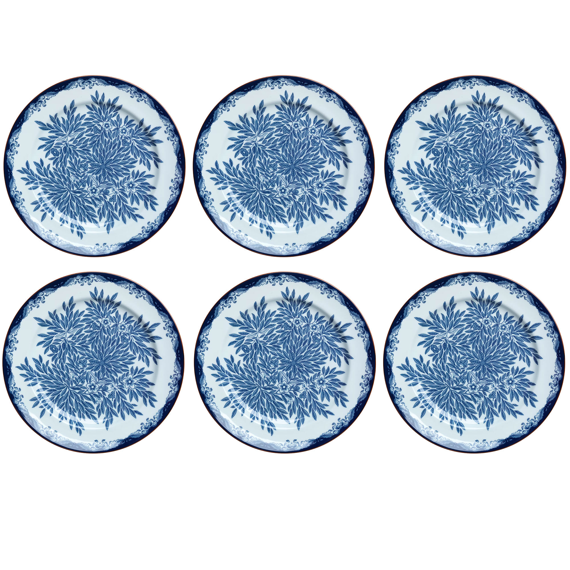 Rörstrand Ostindia Floris Tallerken 27 cm 6-pakning