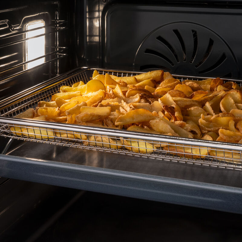 FMOD6117PTB3 Modern inbyggnadsugn med pyrolys 80 liter, svart