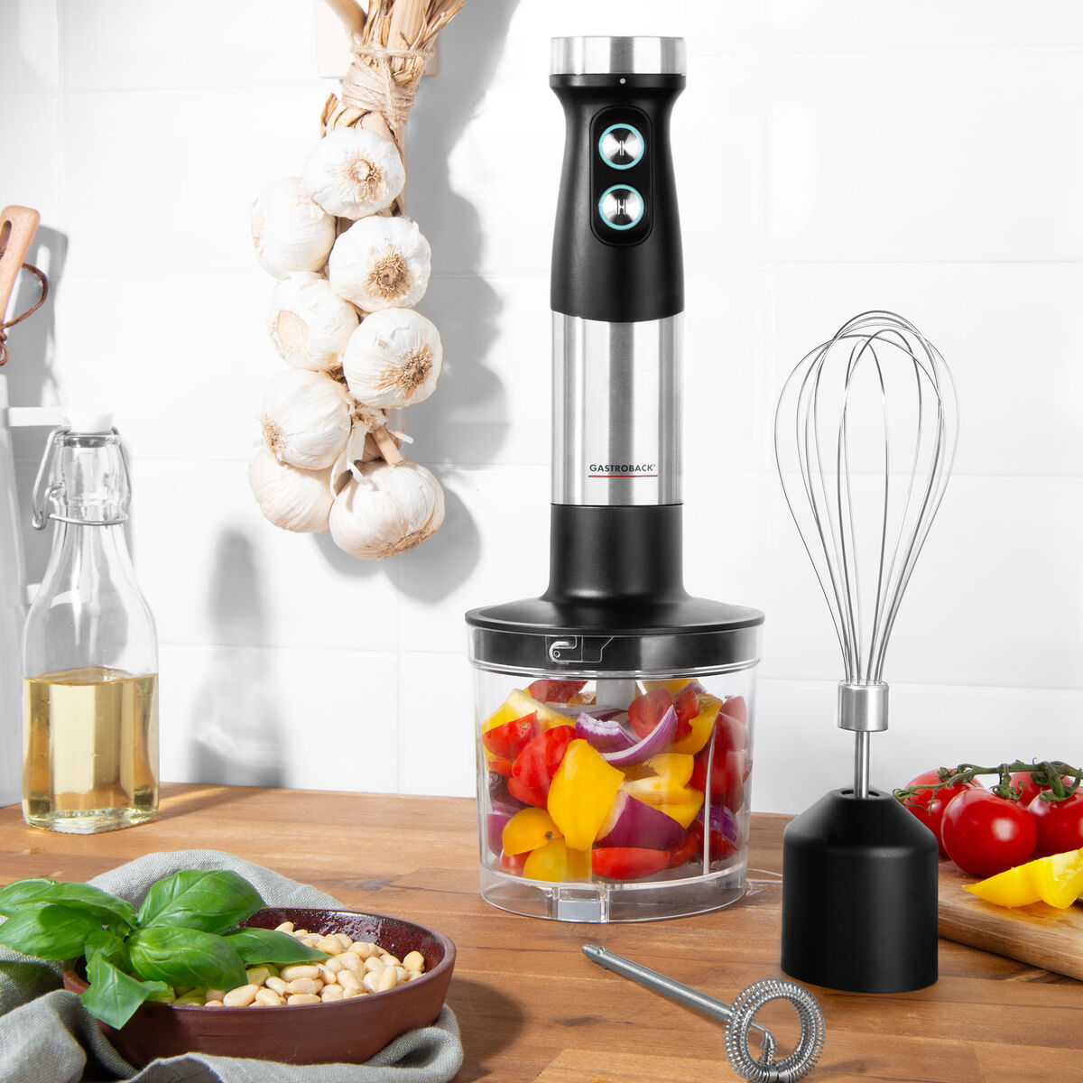 Gastroback Design Power 5-i-1 stavmiksersett