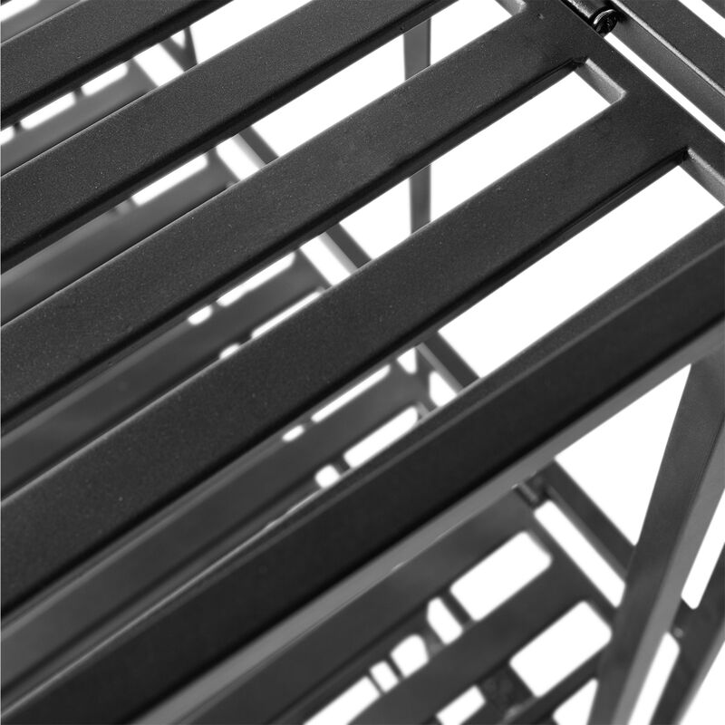 Reol Manhattan högt avlastningsbord, svart