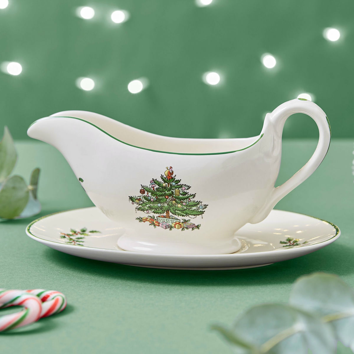 Christmas Tree sausekanne med fat 31 cl