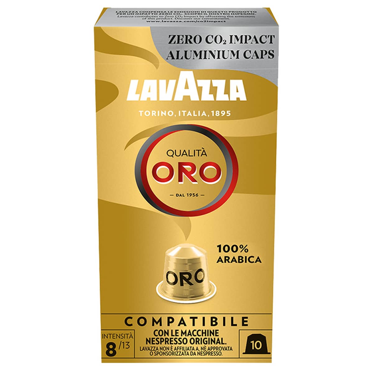 Qualità Oro kaffekapsler, 10 stk