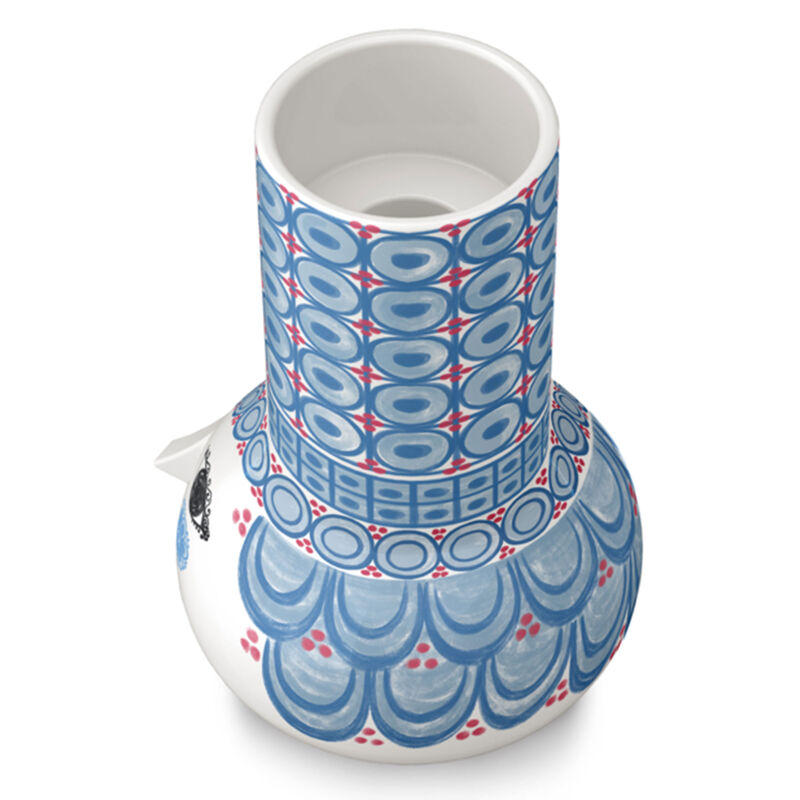 Bjørn Wiinblad Olga kynttilänjalka 14 cm, vaaleansininen