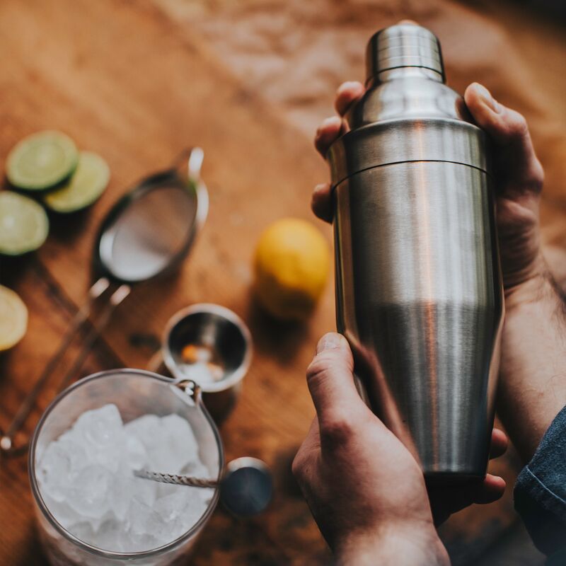 Shyla shaker 700 ml, harjattu ruostumaton teräs