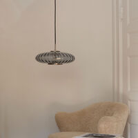 Urc taklampe 36 cm, smoke