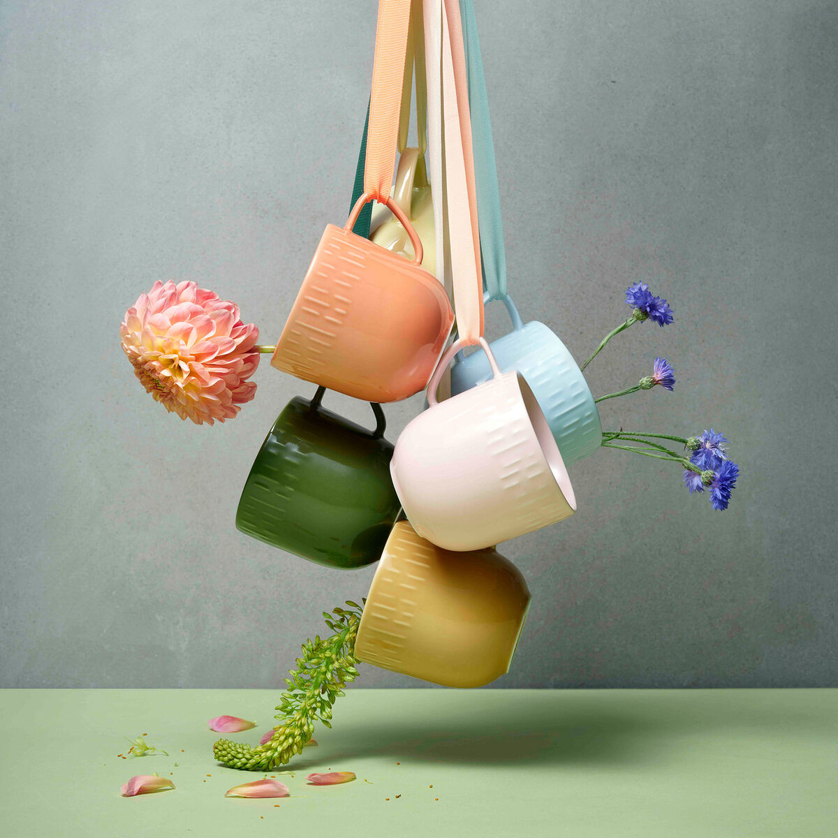 Confetti krus 35 cl, mustard