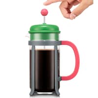 Java kaffepress 8 koppar, grön/grå