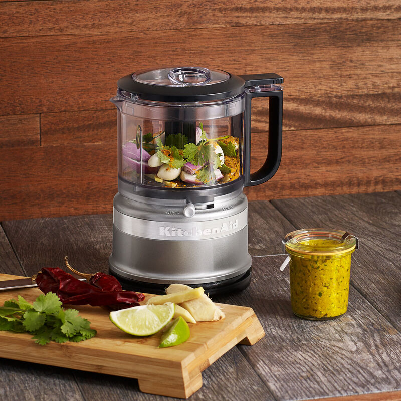 0,83 liter Mini foodprocessor, Contour Silver