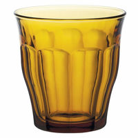Picardie glas 25 cl, 6 stk., amber