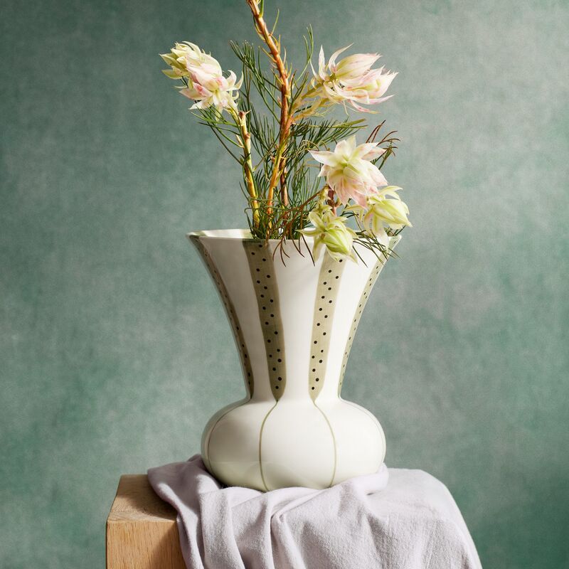 Signature vase, 20 cm, grøn