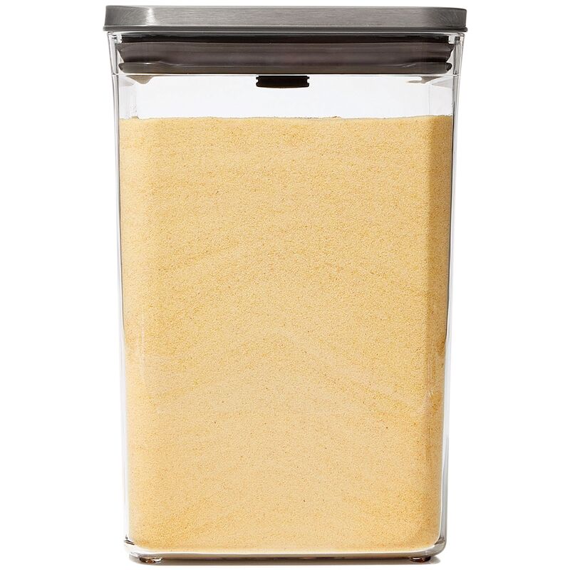 POP Fyrkantig Steel Beholder, 4,2 liter