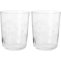 Flower vattenglas 2-pack