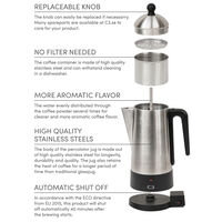 Original perkolator 12 kopper, kobberfarget