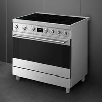 C9IMX2 Classic Induktionskomfur 90 cm, rustfrit stål