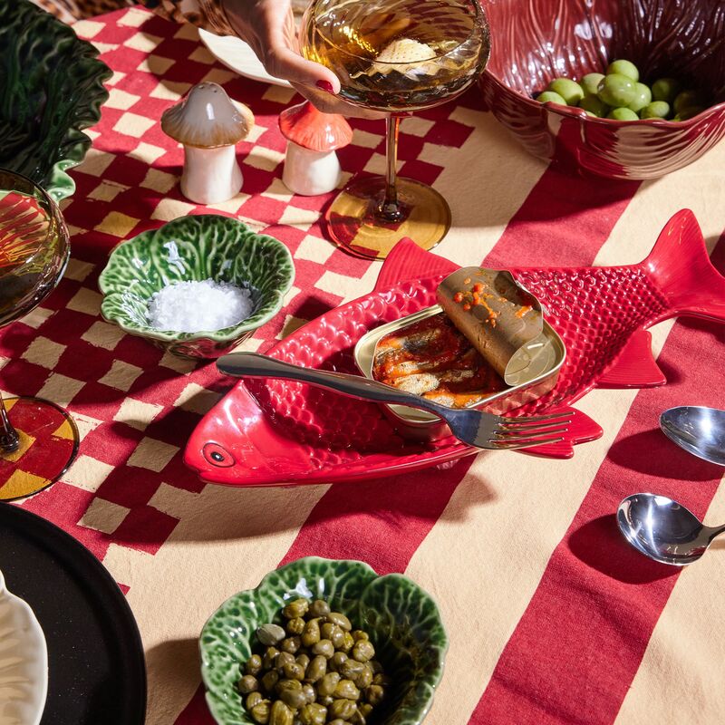 Kai fat 36 cm, vinrød