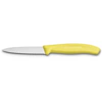 Tandad Skalkniv 8 cm Nylonhandtag Gul