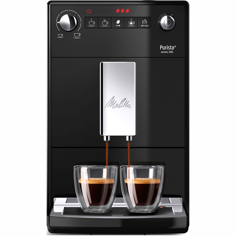 Melitta Purista helautomatisk kaffemaskin, svart