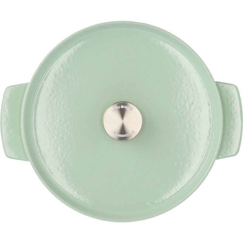 Støpejernsgryte 26 cm/5,2 liter, pistachio