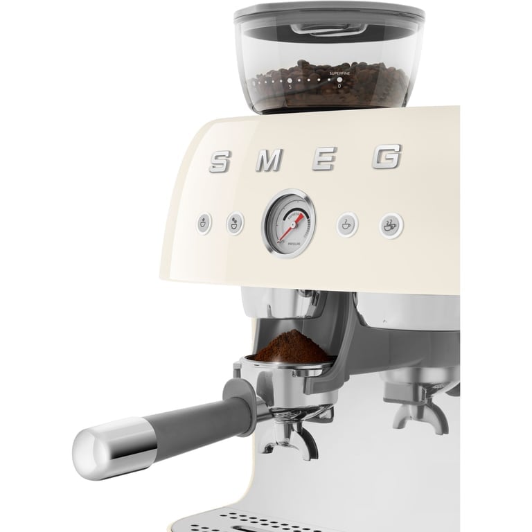EGF03 Manuell espressomaskin, creme