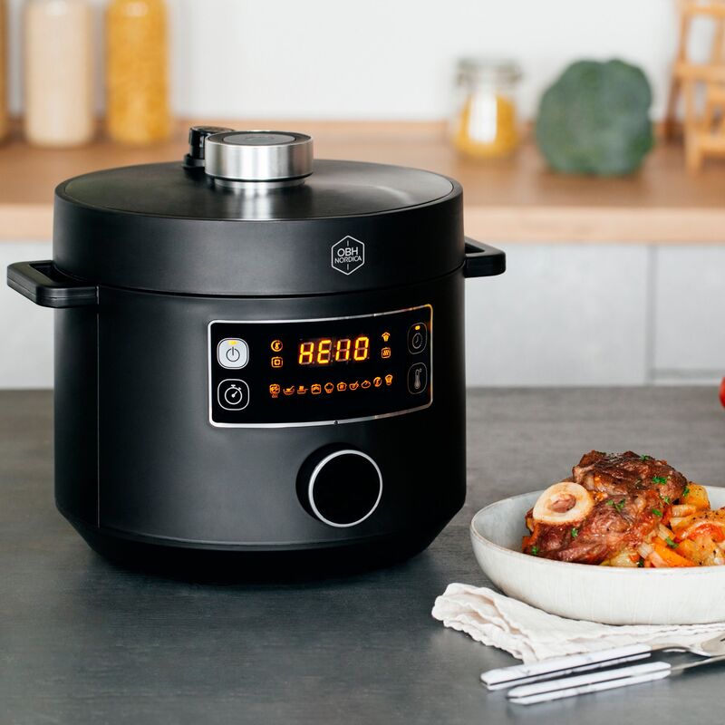 Turbo Cuisine multikokare 4,8 liter, svart