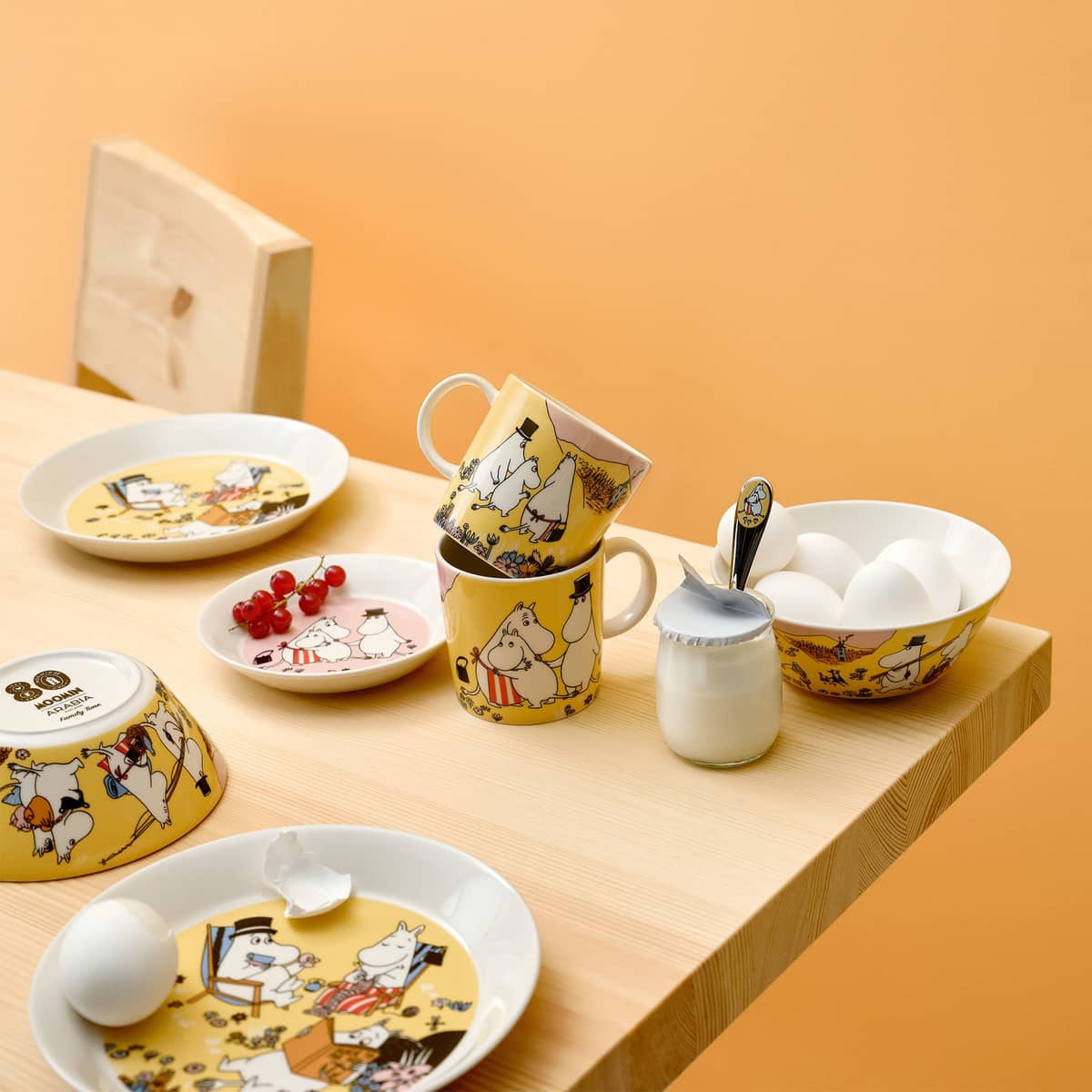 Mumi tallerken 19 cm, Familiehygge