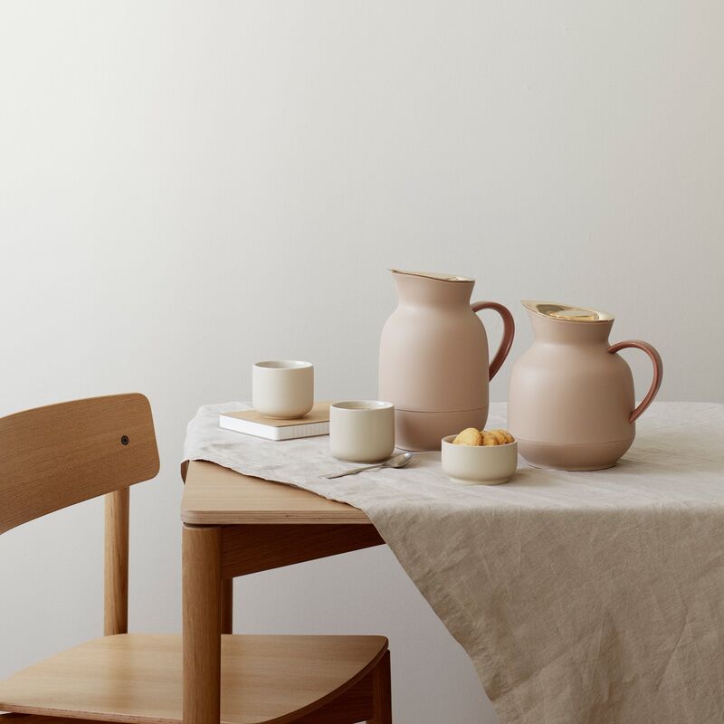 termoskanna 1 liter, kaffe, soft peach