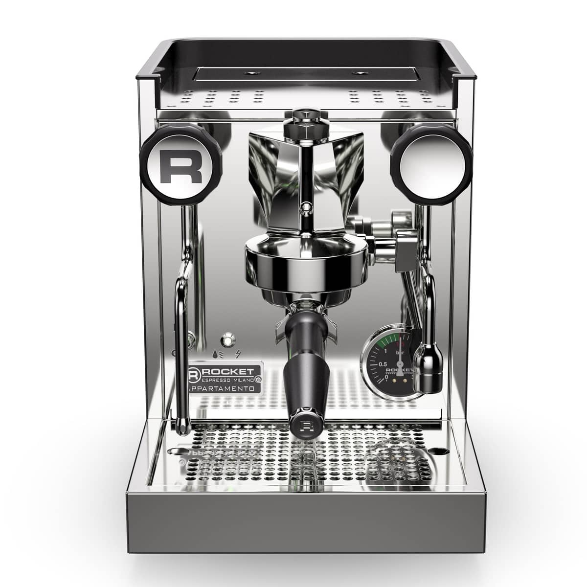 Appartamento TCA espressomaskine, krom/kobber