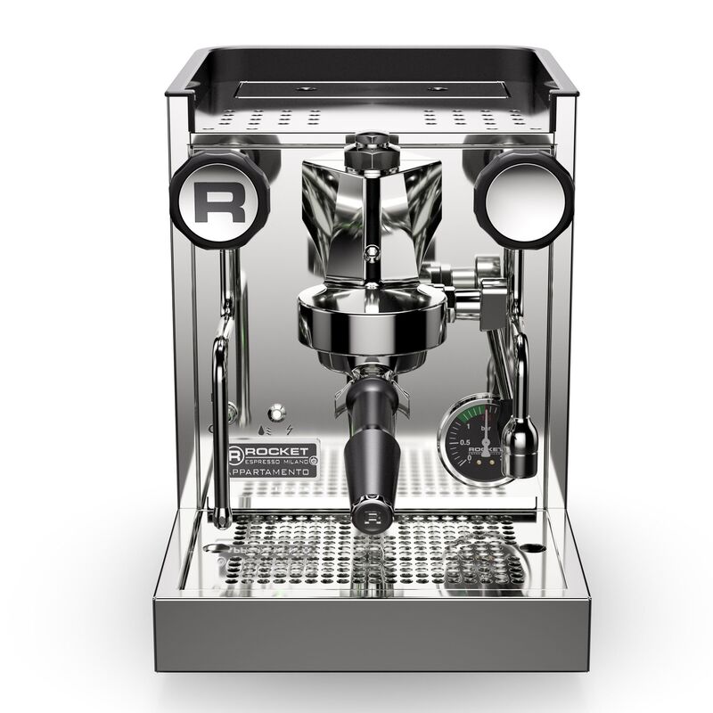 Appartamento TCA espressomaskin, krom/koppar