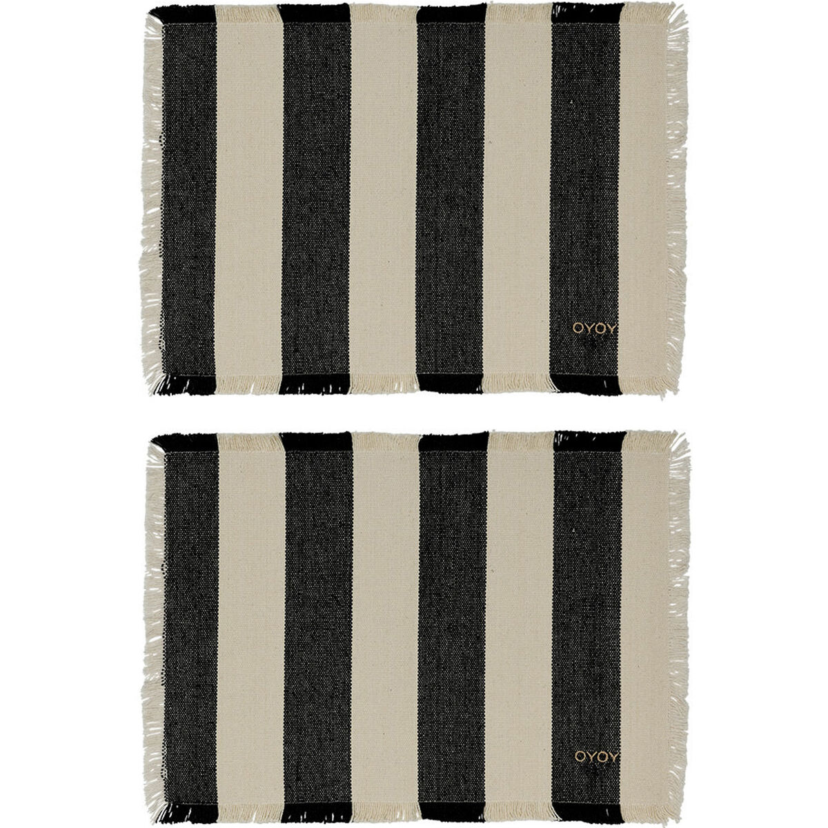 Toppu bordstablett 2-pack, svart