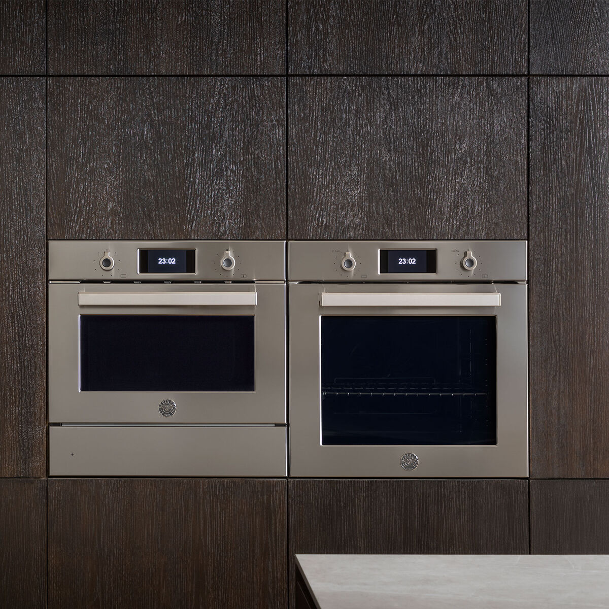 FPRO4077MTX3 Professional kombiovn med mikrofunksjon, rustfritt stål