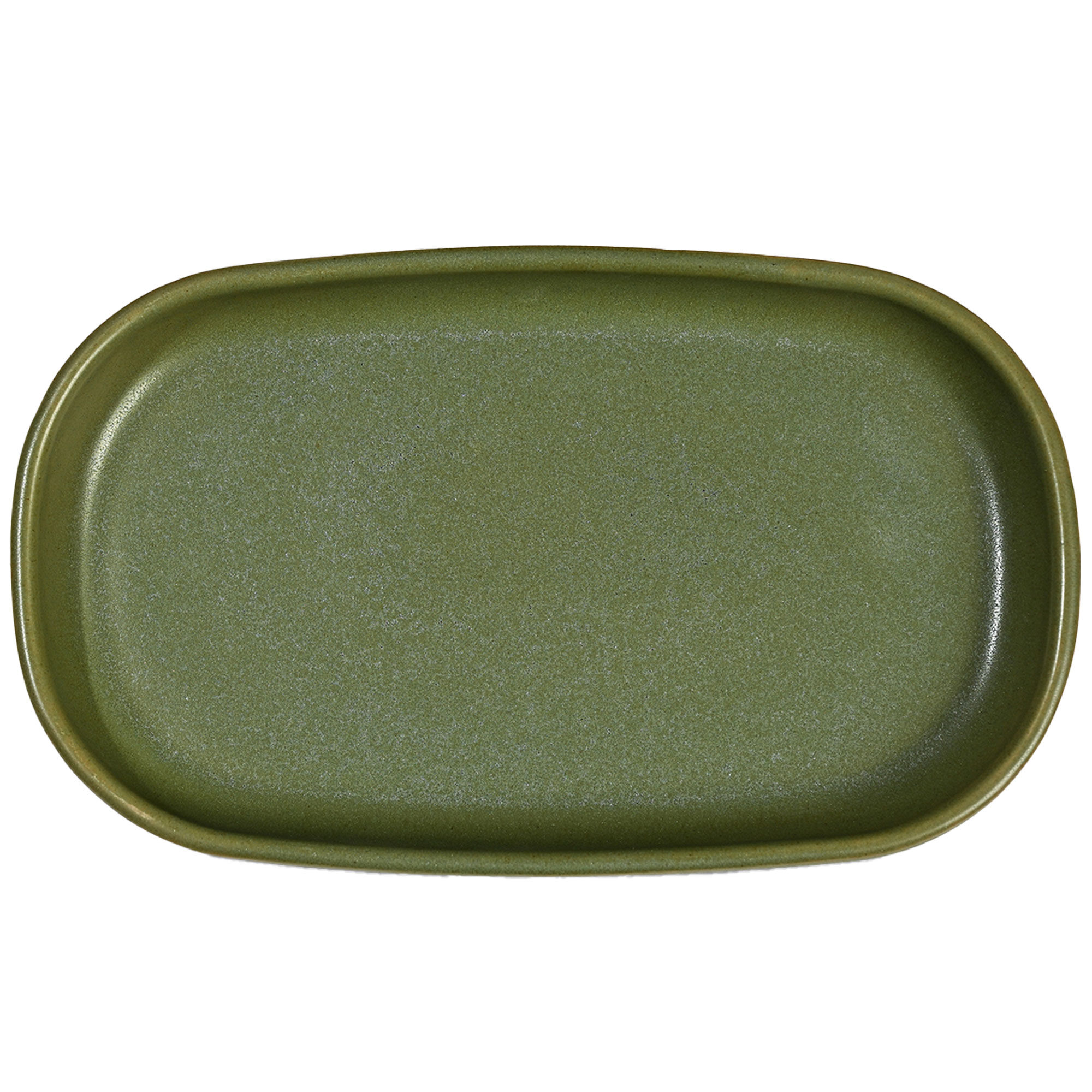 Byon Porto serveringsfad 30x18 cm, grøn