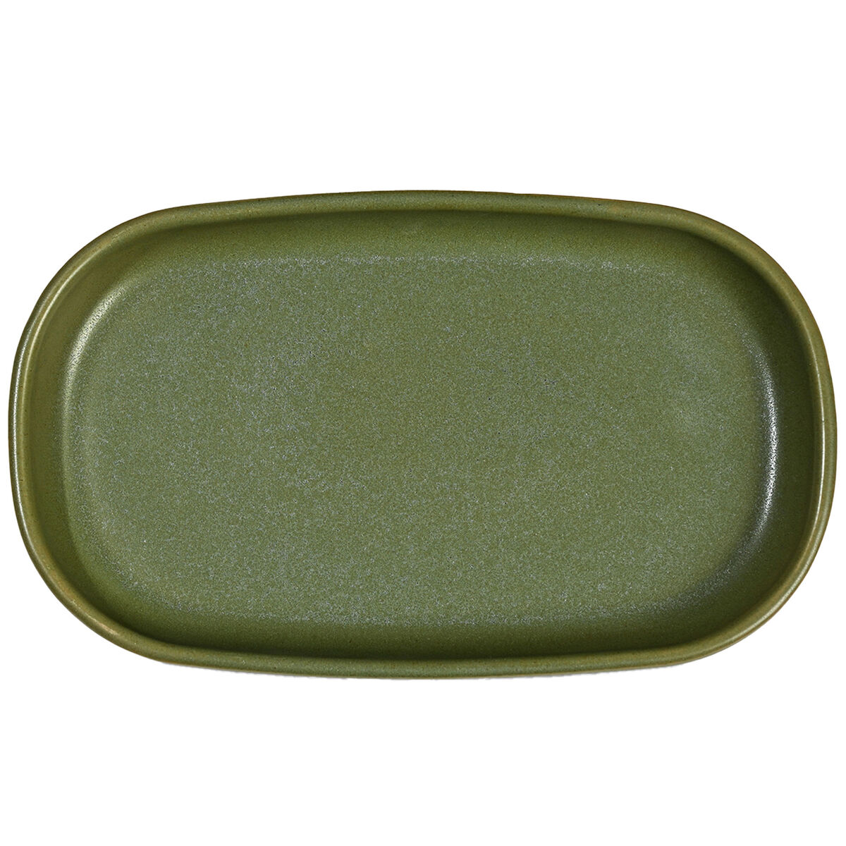 Porto serveringsfat 30 x 18 cm, grön