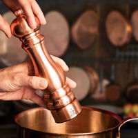 Paris Saltkvarn Chef Koppar Electroplating