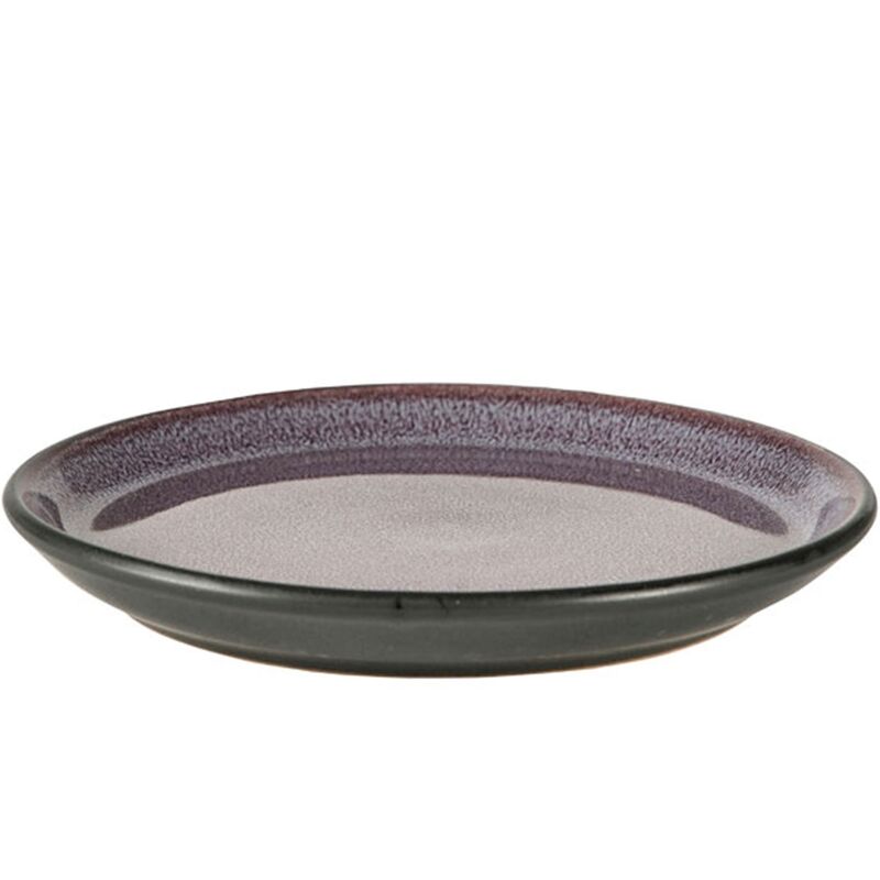 Gastro tallerken 17 cm, svart/lilla