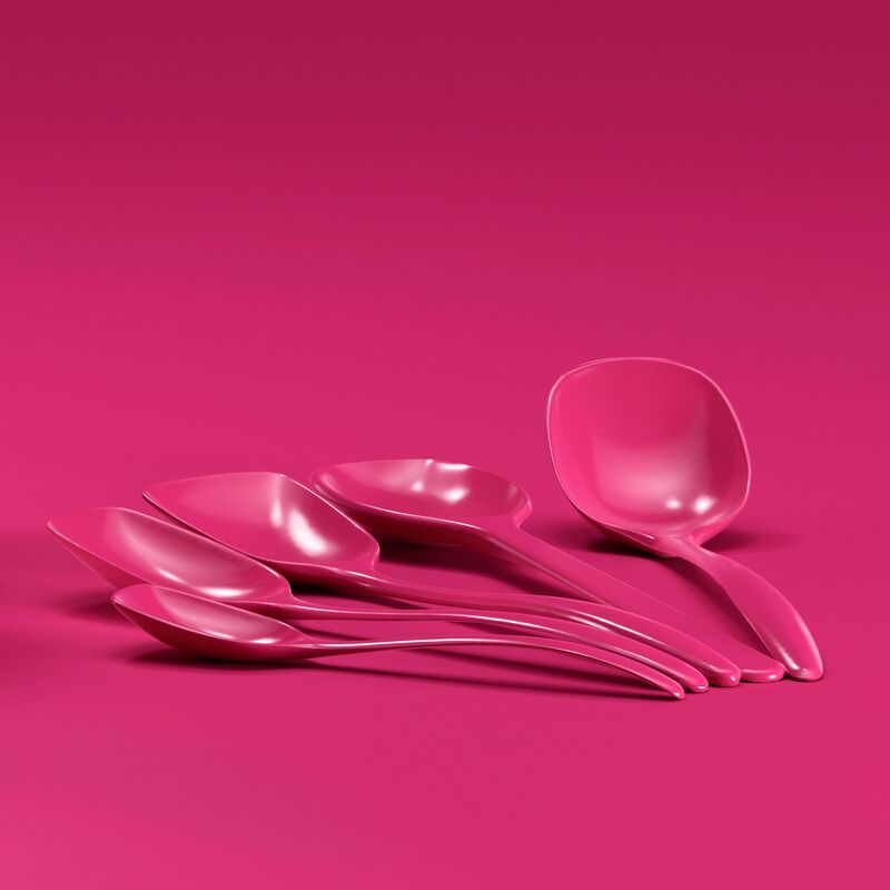 Classic Gryteskjesett 3 deler, beetroot