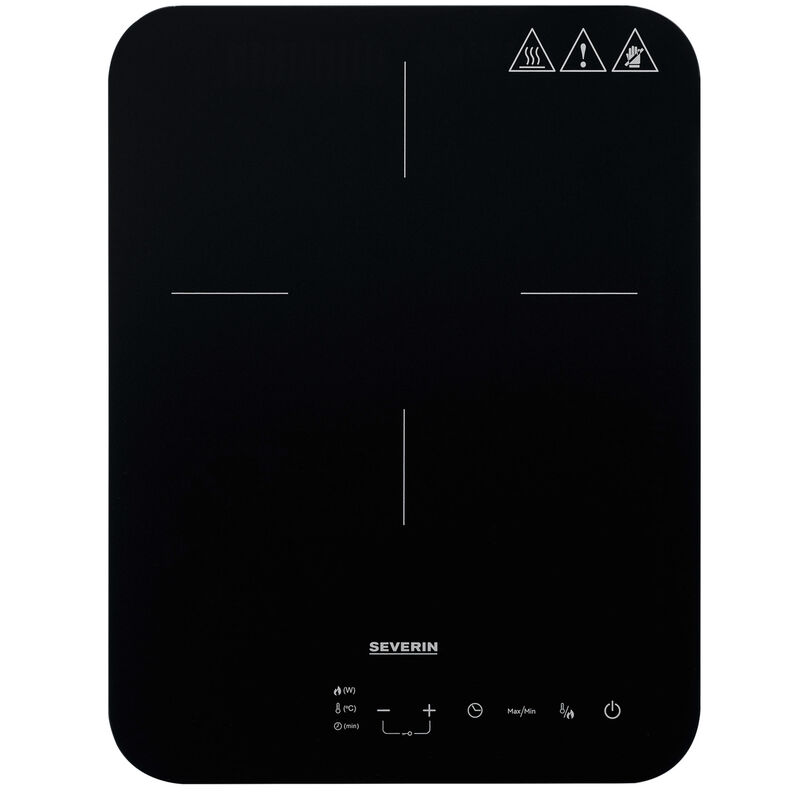 KP 1032 induktionsplatta 1 zon, mattsvart