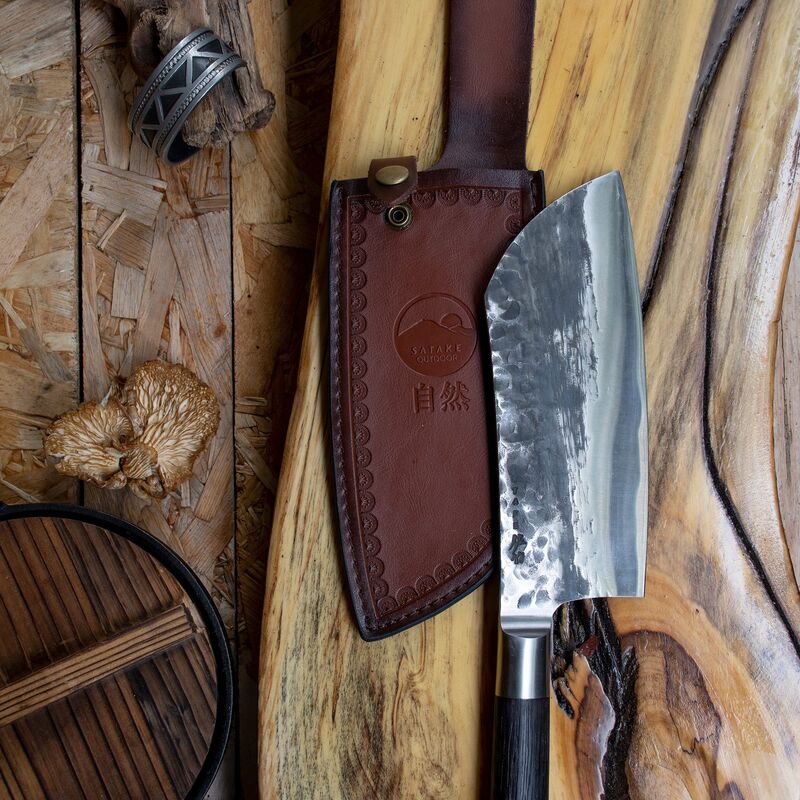 Kuro Mori chopper med etui, 20 cm