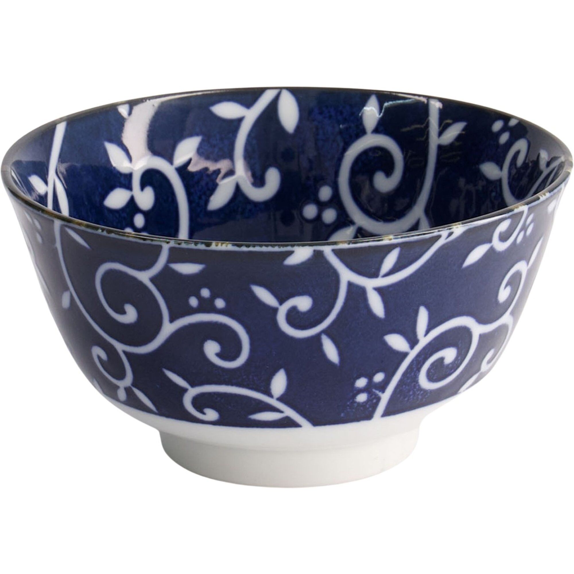 Tokyo design studio Blue Karakusa skål 400 ml, blå/hvid