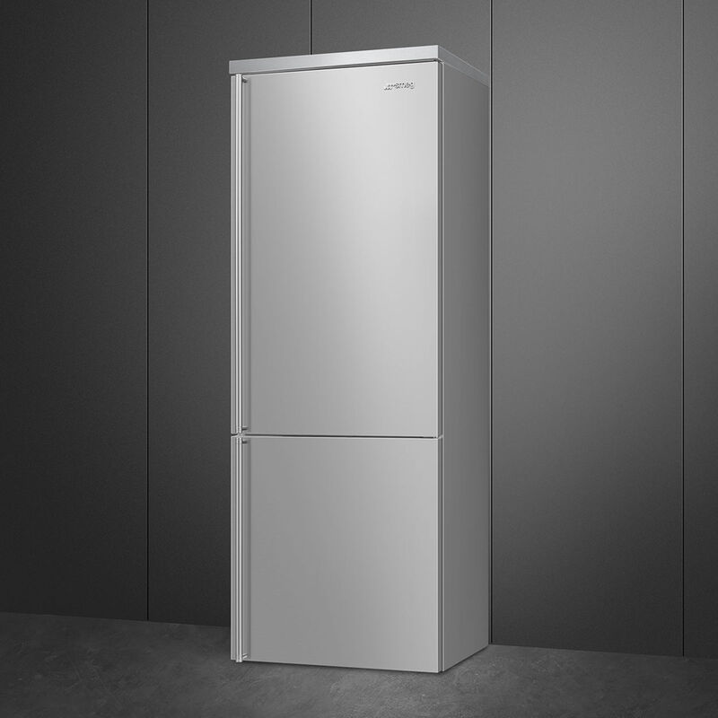 Smeg FA3905RX6 Kombiskap høyrehengslet 70 cm, rustfritt stål