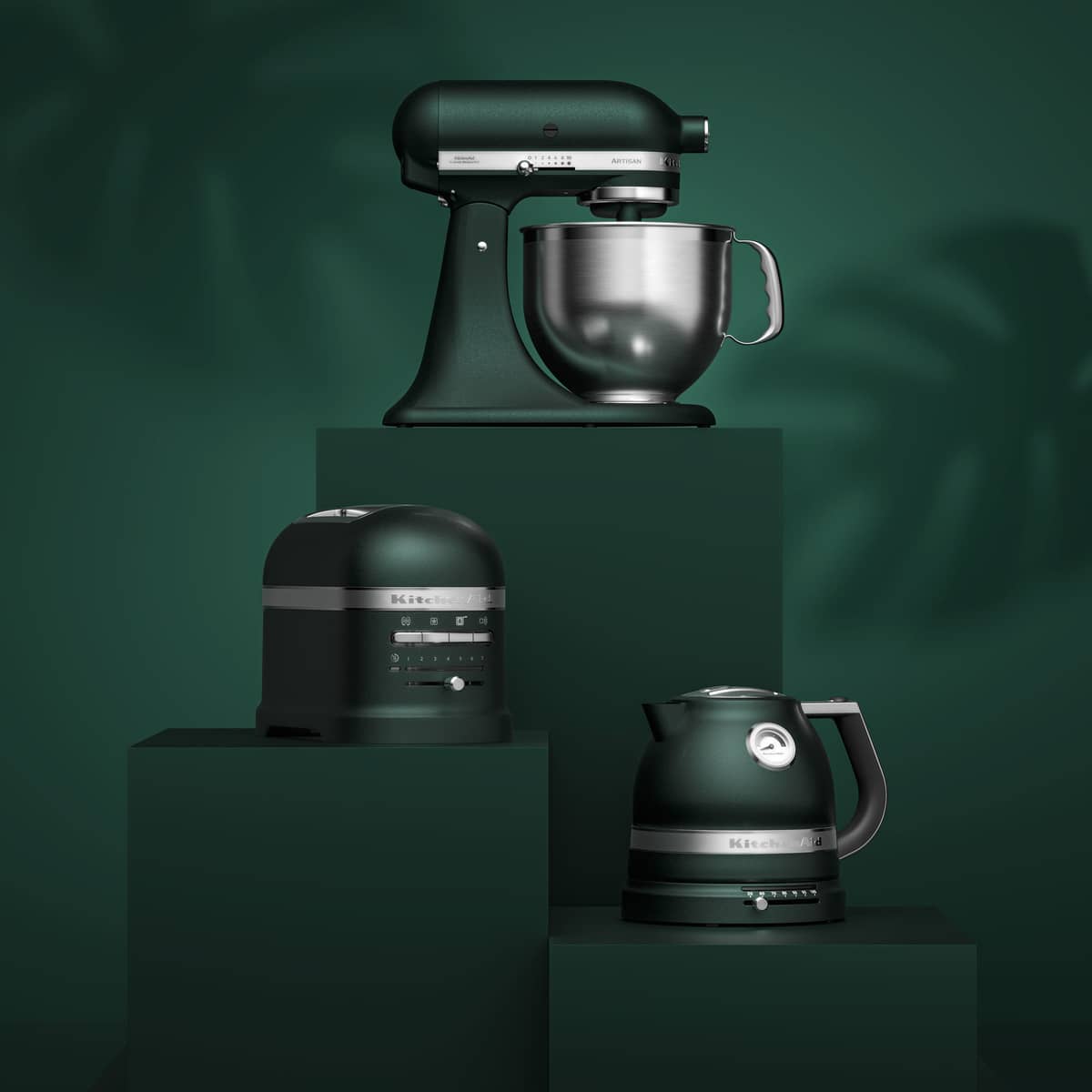 Artisan toaster 2 skiver, pebble palm