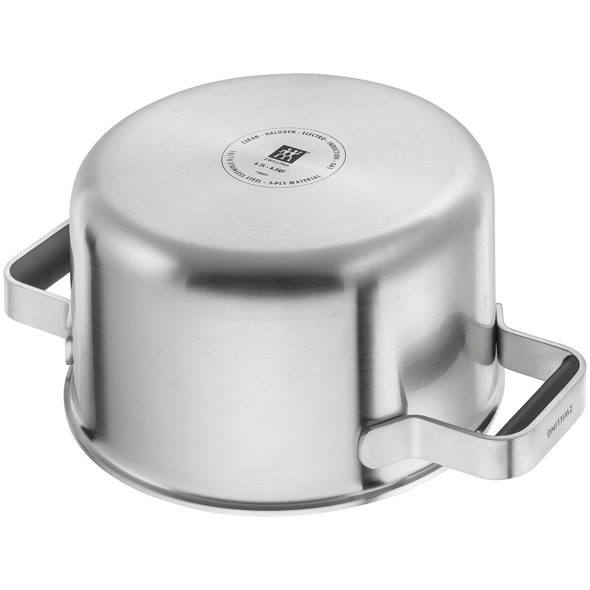 Pure grytesett 5 deler + 4 lokk, rustfritt stål