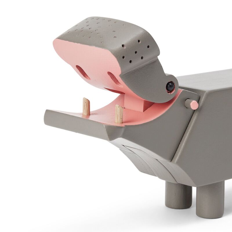 Liliput flodhäst, grå