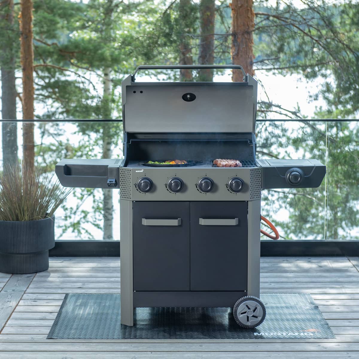 Augusta 4+1 gasgrill