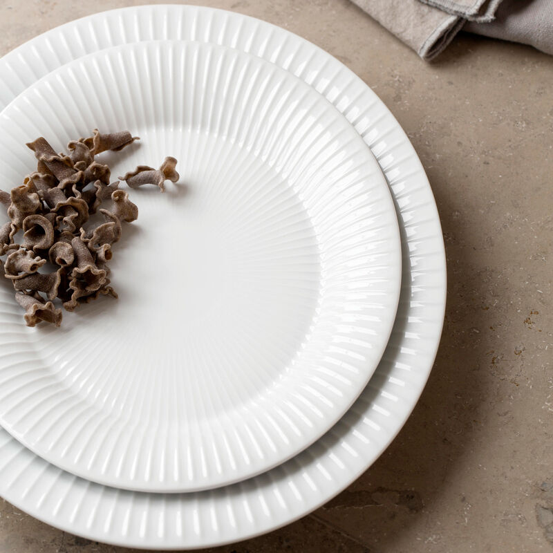 Hammershøi Tallerken D: 220 mm Hvit