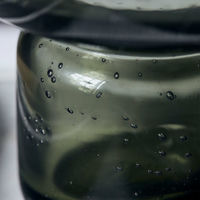 Farida vase 22 cm, olivengrønn