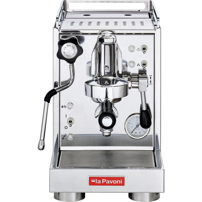 Cellini Mini espressomaskin, polerat stål