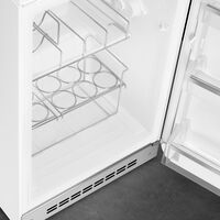 FAB10HRBL6 kjøleskap med flaskeholder, hvit