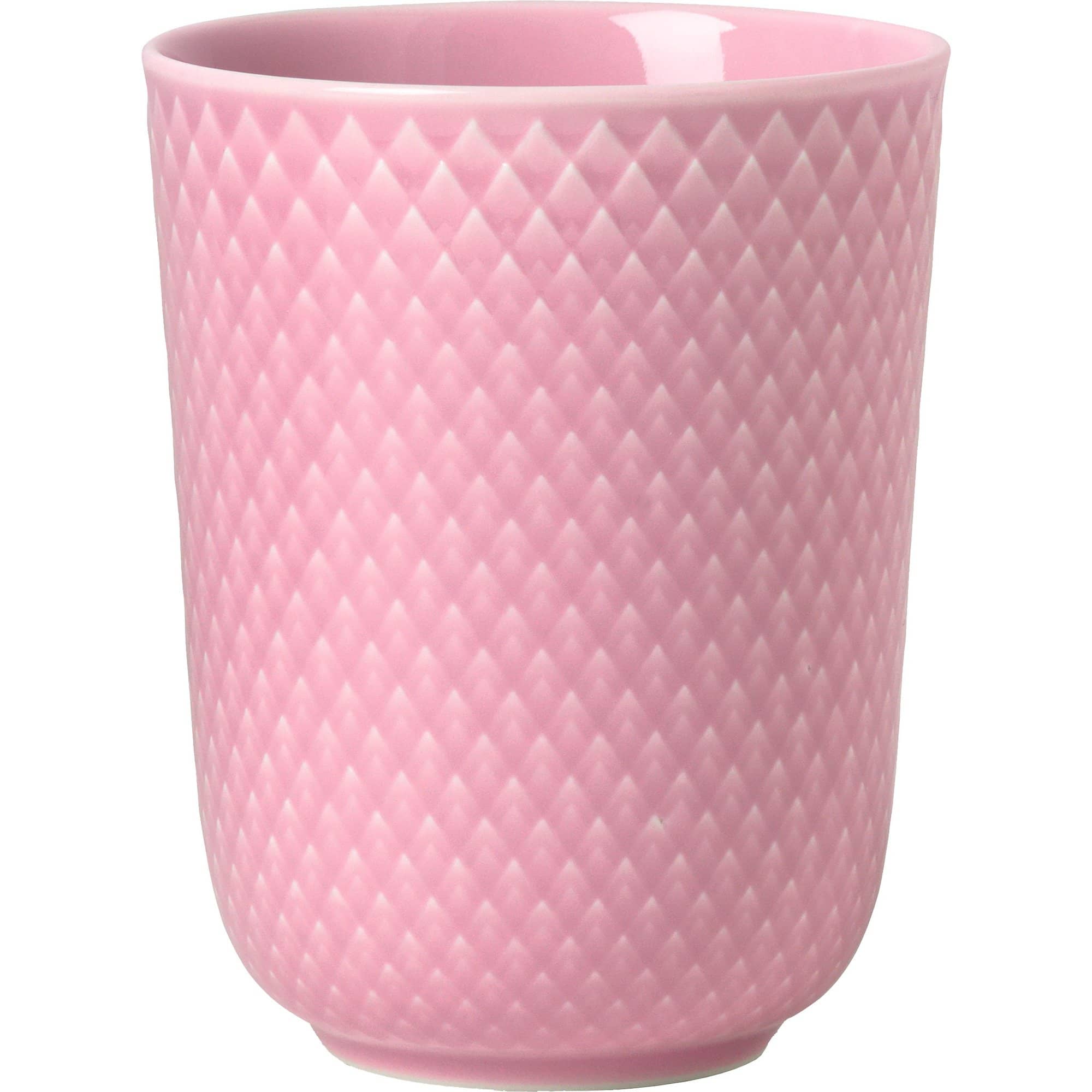 Produktfoto för Lyngby Porcelæn Rhombe Mugg 33 cl Rosa