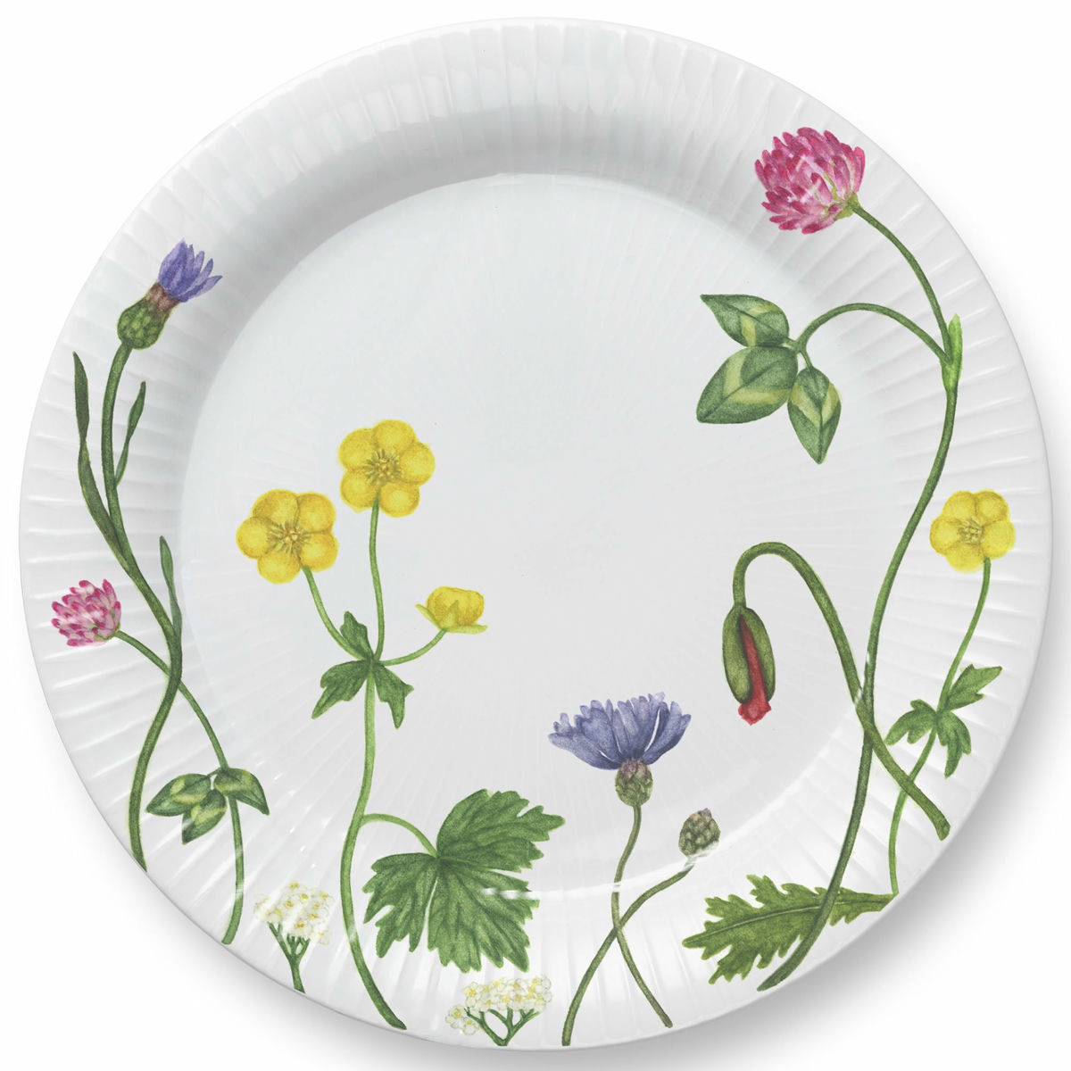 Hammershøi Summer tallerken 22 cm, wild flowers