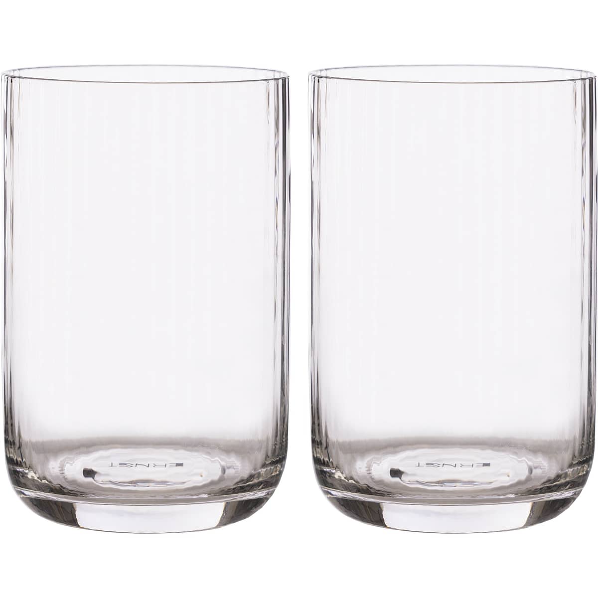 Dricksglas räfflade 50 cl, 2-pack